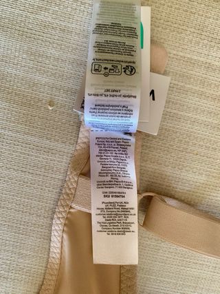 Sujetador beige 90D - nuevo con etiqueta 