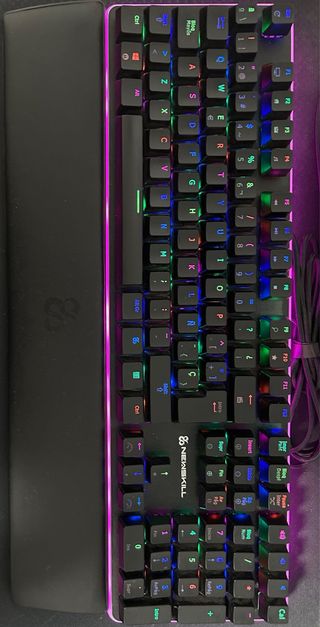 Teclado Newskill Suiko Ivory