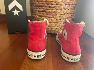 Converse rojas unisex talla 36