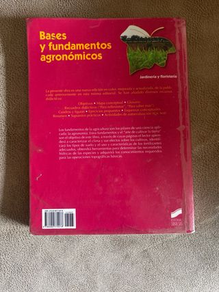 Bases y fundamentos agronómicos