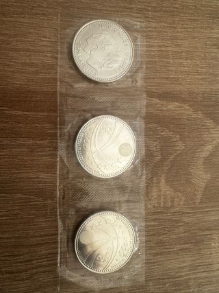 3 Monedas 12€ España 2010: J. Carlos & Sofía