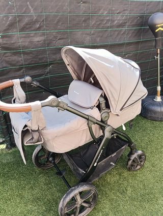 Cochecito bebé Kinderkraft gris