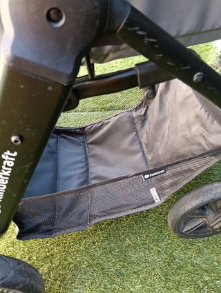 Cochecito bebé Kinderkraft gris