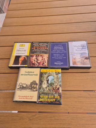 Cassettes Música Clásica Variada