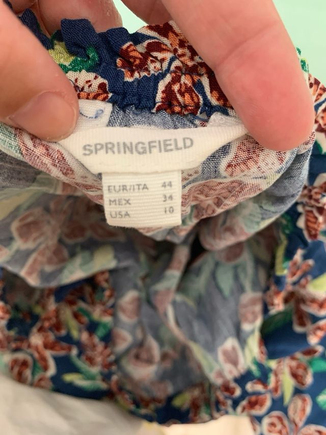 conjunto Springfield floral
