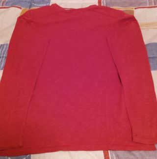 Camiseta manga larga, massimo dutti.