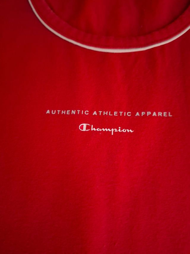 Canotta Champion rossa Tg XL