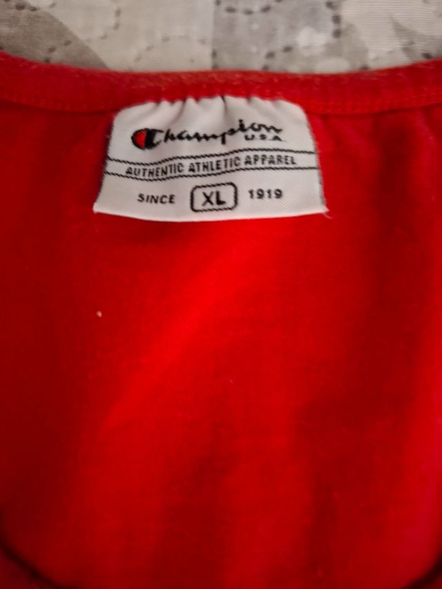 Canotta Champion rossa Tg XL