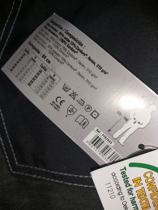 Pantalón de trabajo + chaleco reflectante