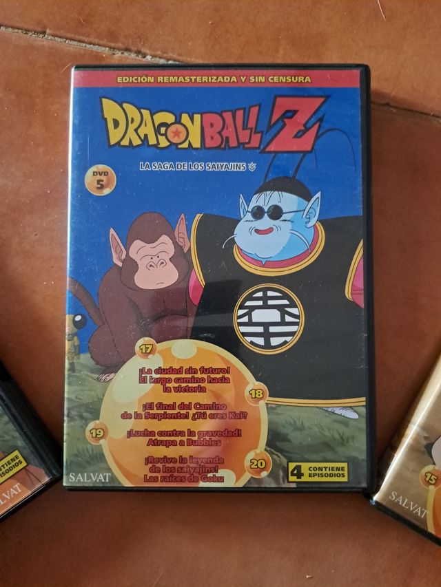 Dragon Ball Z - DVDs (Saga Saiyans)