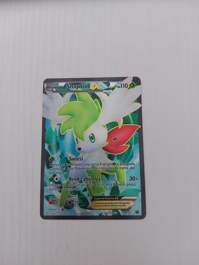 Shaymin EX - Carta Pokémon 94/99