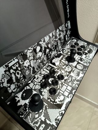 Máquina Arcade Retro hecha a mano.