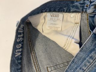 Vaqueros Vans - Azul