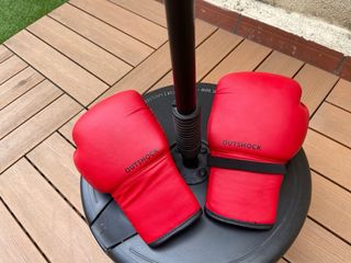 Saco boxeo + guantes