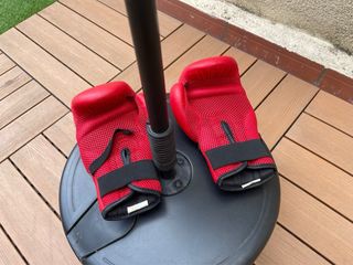 Saco boxeo + guantes