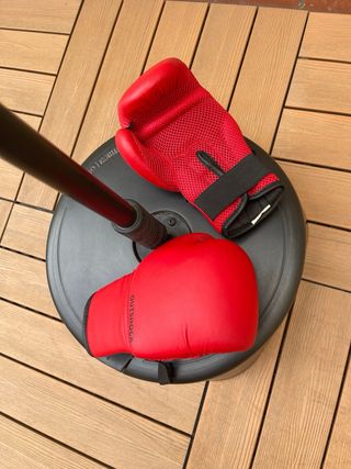 Saco boxeo + guantes