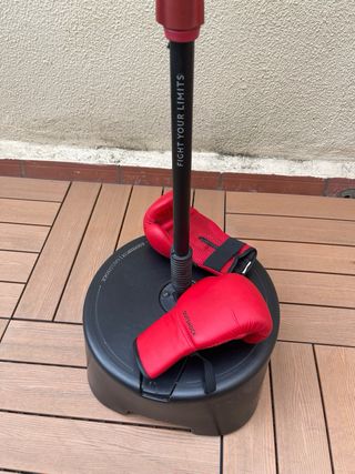 Saco boxeo + guantes