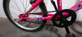 Bicicleta Orbea B&G 20" rosa. Roundtech Tubing.