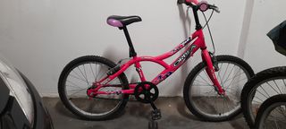 Bicicleta Orbea B&G 20" rosa. Roundtech Tubing.