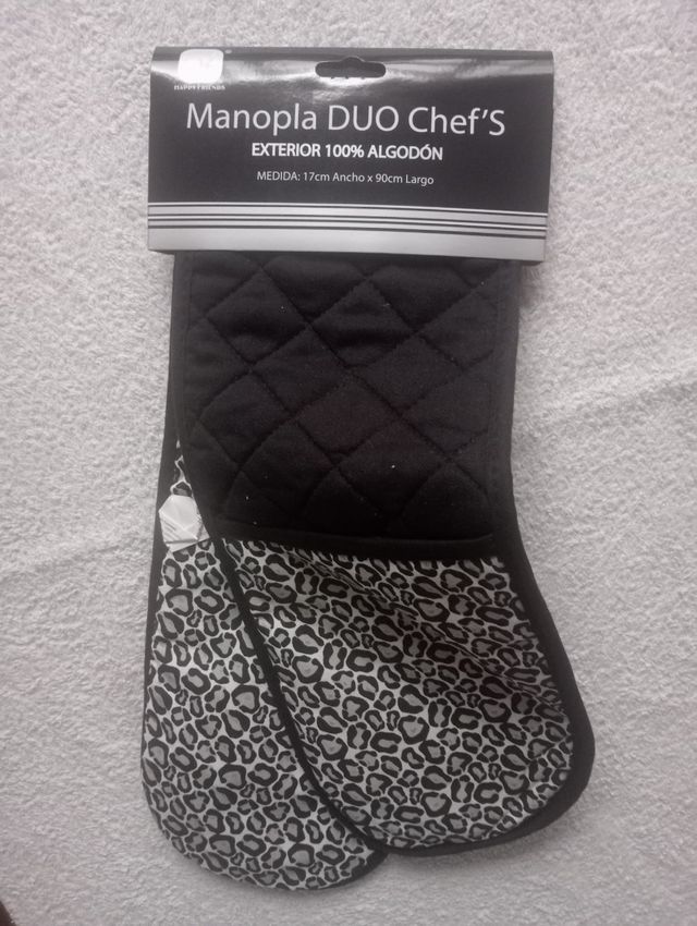 Manoplas horno Duo Chef's - Algodón