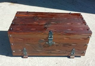 Baúl madera vintage
