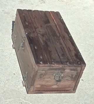 Baúl madera vintage