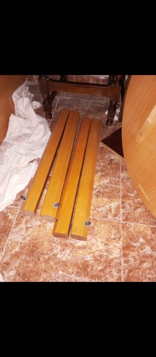 Mesa ovalada madera - salón