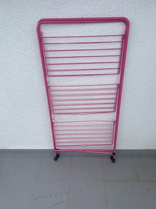 Tendal plegable rosa