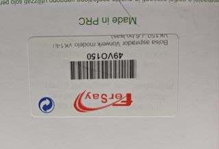 6 Bolsas Microfibra Aspiradora Filterhaus K140-K15