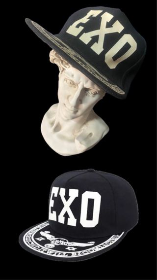 Gorra que brilla en la oscuridad EXO Hip Hop