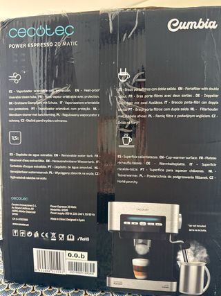 Cafetera Cecotec Power Espresso 20Matic