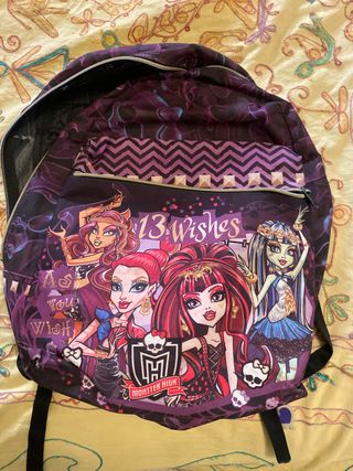 Mochila Monster High 13 deseos