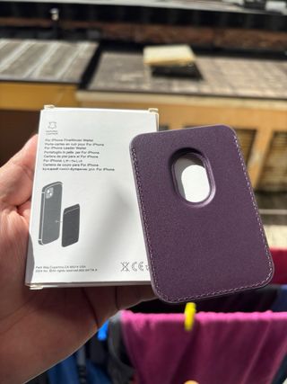 Portafoglio Apple MagSafe - vino