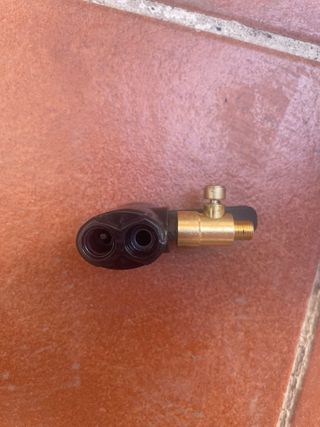 Adaptador Presta-Schrader válvula bicicleta