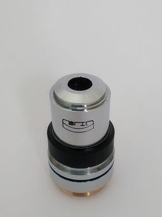 Objetivo microscopio 4x Plan