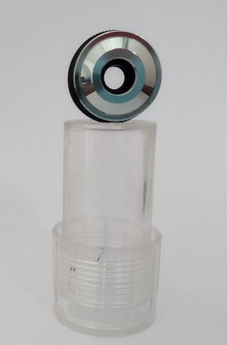 Objetivo microscopio 4x Plan
