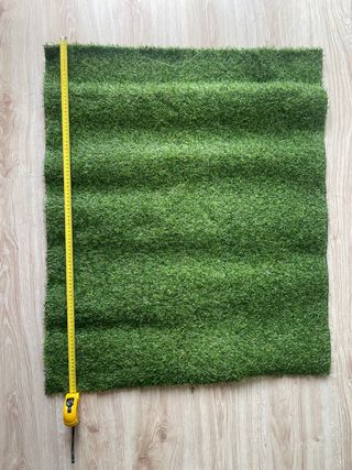 Alfombra retales de césped artificial realista