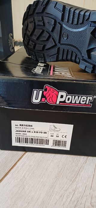 Scarpe antinfortunistiche U-Power nere