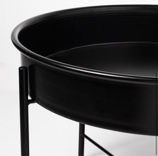 Mesa negra para plantas - Metal