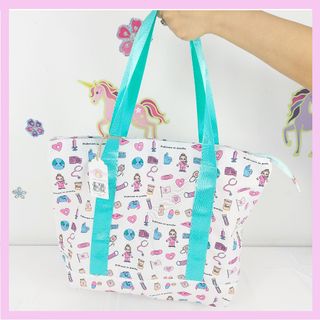 Bolso Tote Enfermera - Verde & Blanco