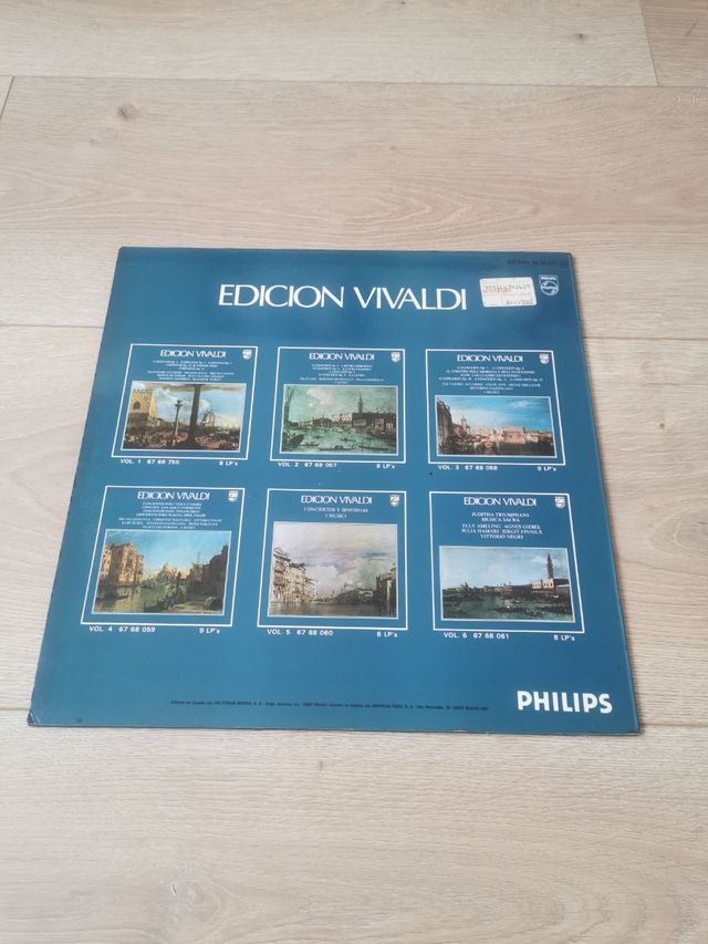 Vinilo Vivaldi - Las Cuatro Estaciones