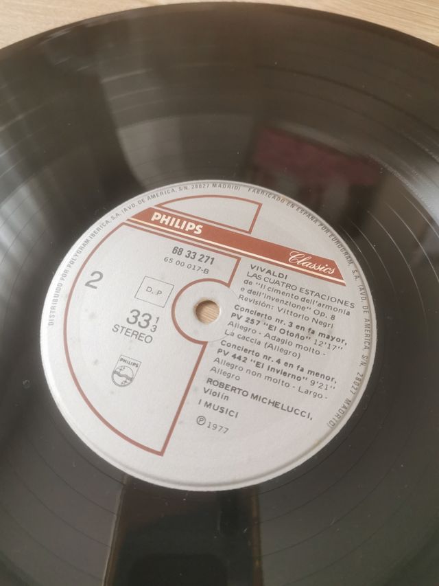 Vinilo Vivaldi - Las Cuatro Estaciones