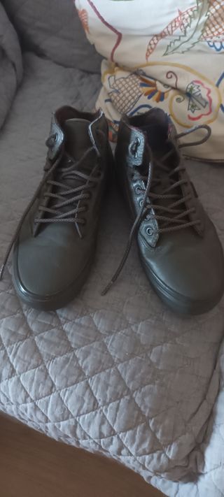 Botas Vans grises - Talla 39.5_40