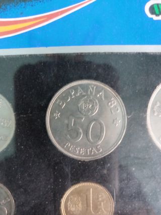 Monedas Mundial 82 España