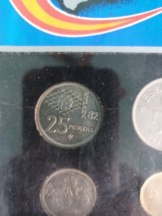 Monedas Mundial 82 España