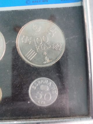 Monedas Mundial 82 España