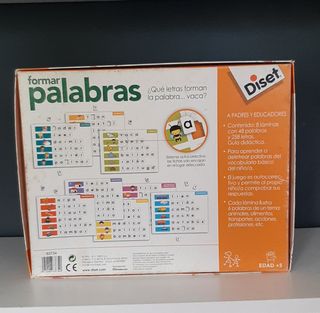 Juego educativo Diset Formar Palabras