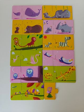 Puzzle Djeco Mamá Bebé (2+)