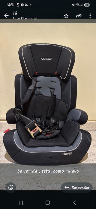 Silla coche niñ@ Vivvitta isofix