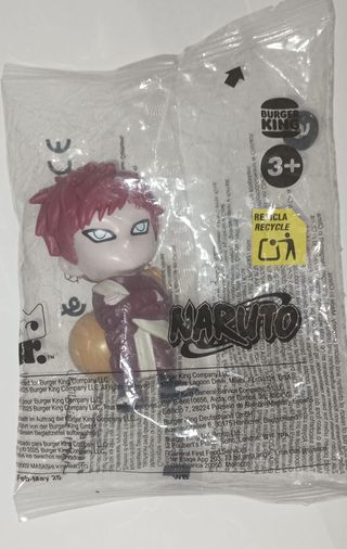 2 Figuras Naruto Burger King
